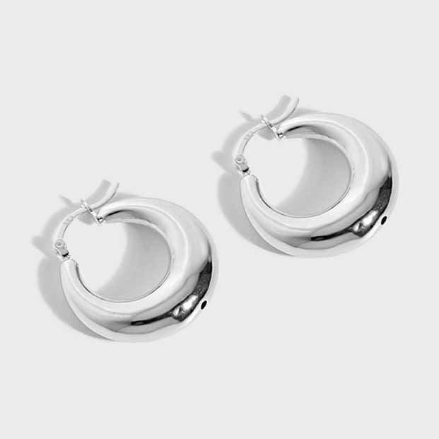 Mini Circles Hoop Earrings